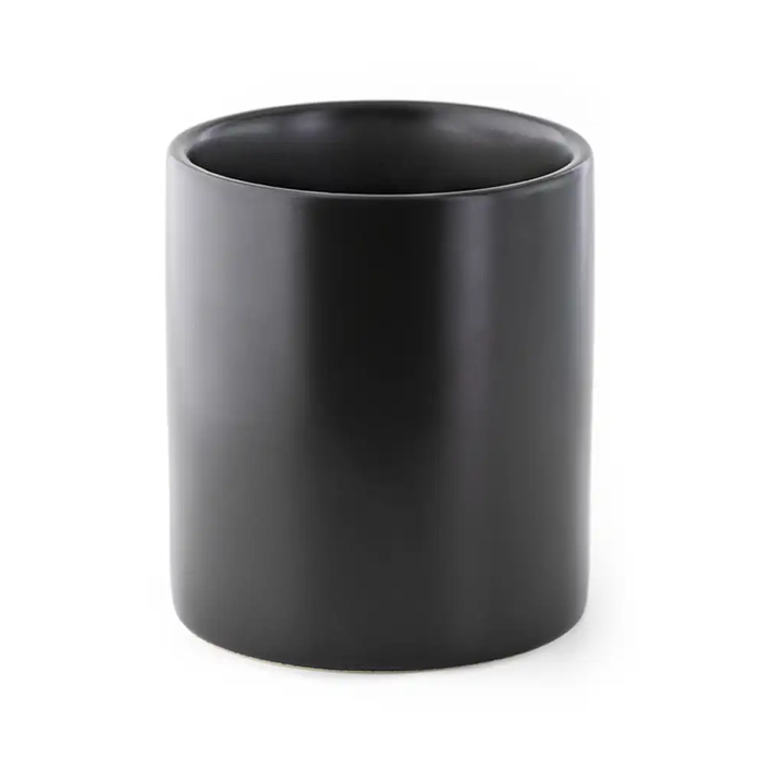 15.1 oz Black Ceramic Tumbler