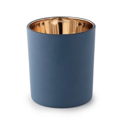 10 oz - Blue Matte with Gold Interior