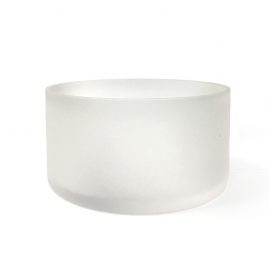 4 lb - Large Candle Bowl - Frosted