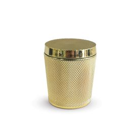 Tall Gloss Gold Jar