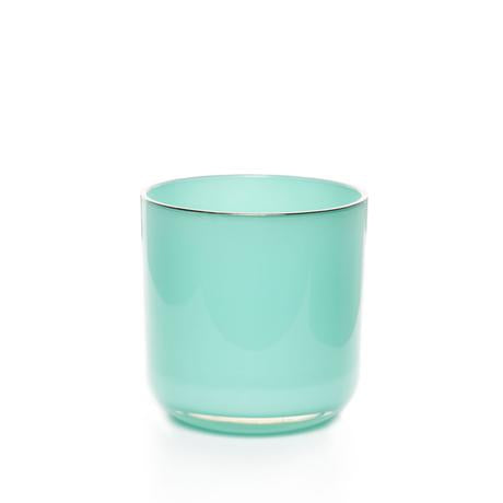 17.5 ounce Tiffany Blue with Silver Rim